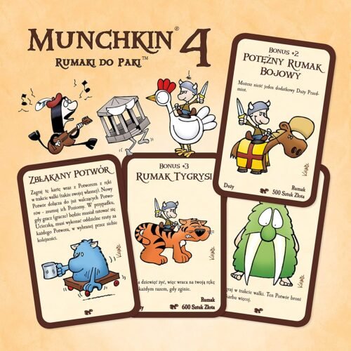 Munchkin 4: Rumaki do Paki (Dodatek) - obrazek 3