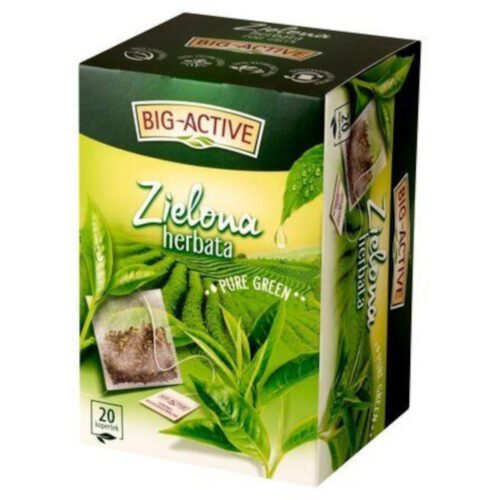 Big Active Herbata Pure Green 20 Torebek