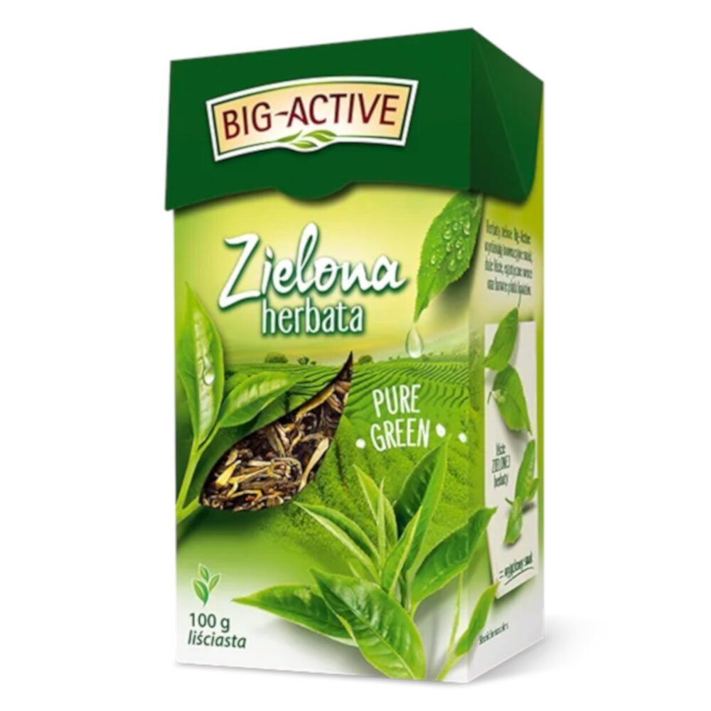 Big Active Herbata Pure Green Liściasta