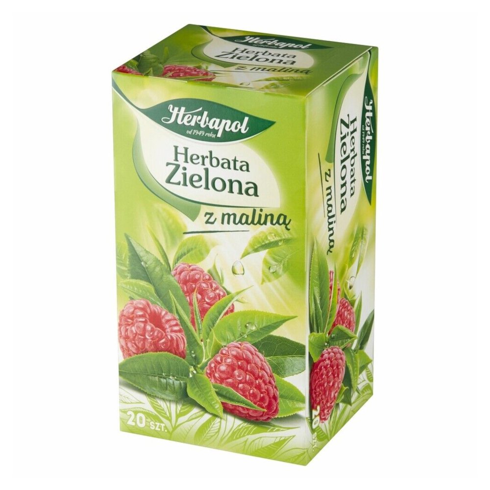 Herbata Zielona z Maliną