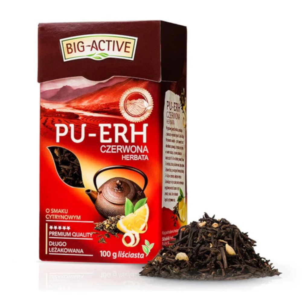 Herbata PU-ERH Cytryna Liściasta