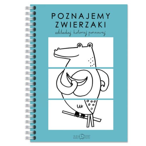 Poznajemy Zwierzaki - układaj, koloruj, poznawaj