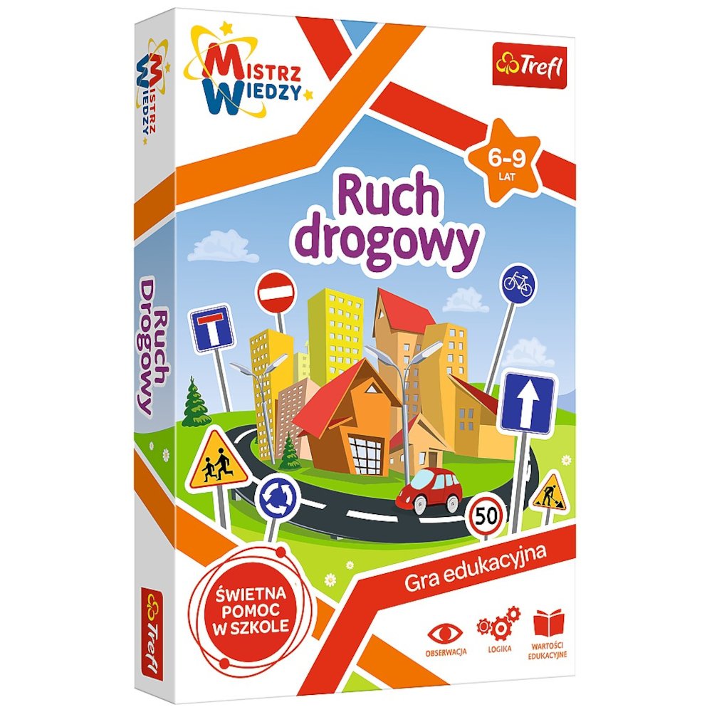 Mistrz wiedzy - Ruch drogowy TREFL