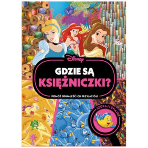 Gdzie są księżniczki? Szukaj i znajdź. Disney