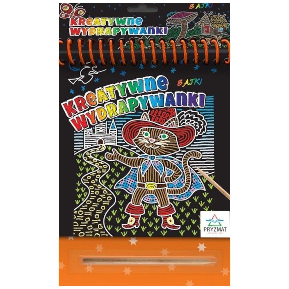 Kreatywne wydrapywanki bajki