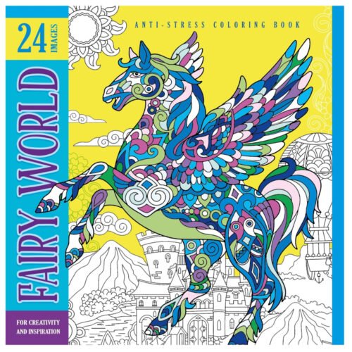 Kolorowanka antystresowa 200x200 12 Fairy World