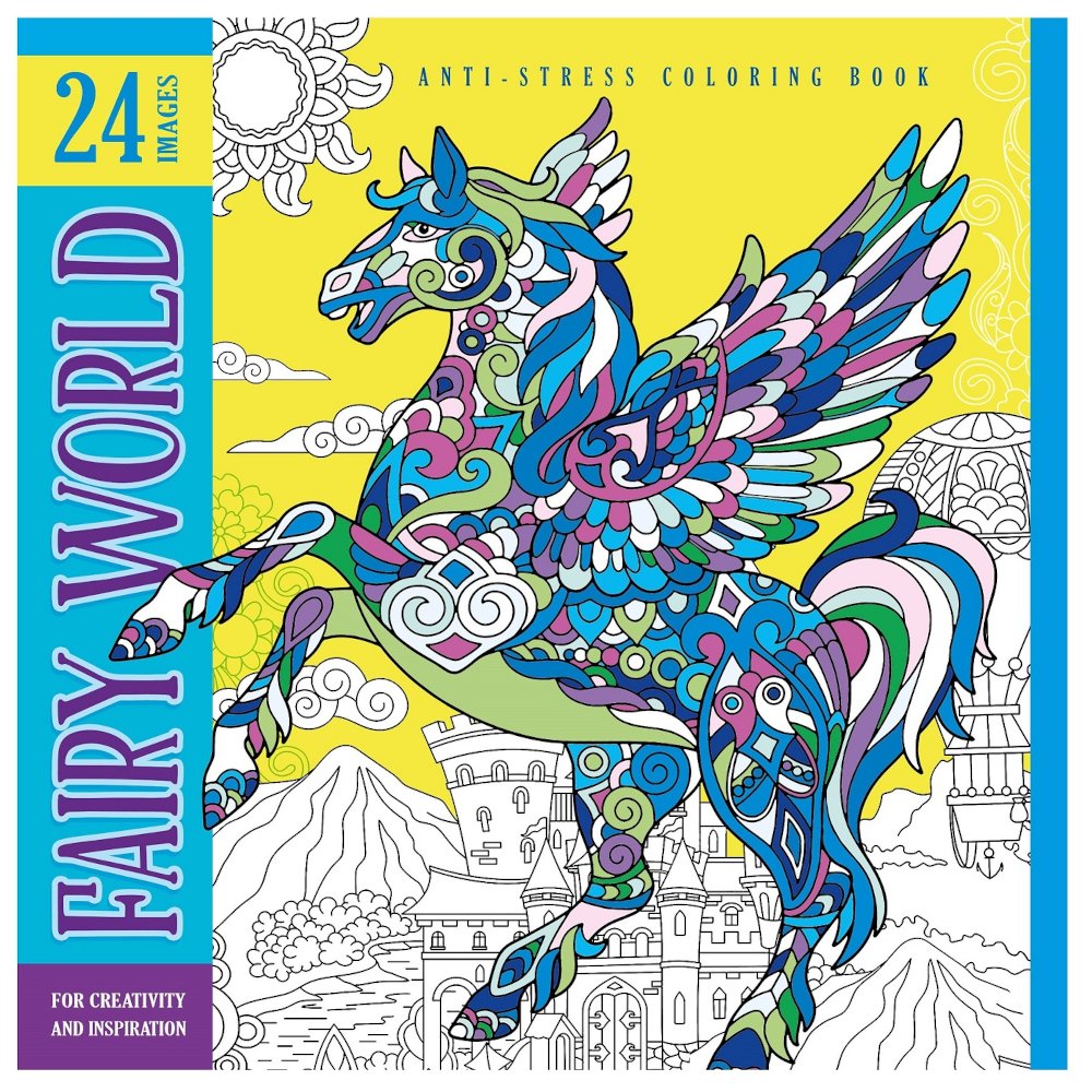 Kolorowanka antystresowa 200x200 12 Fairy World