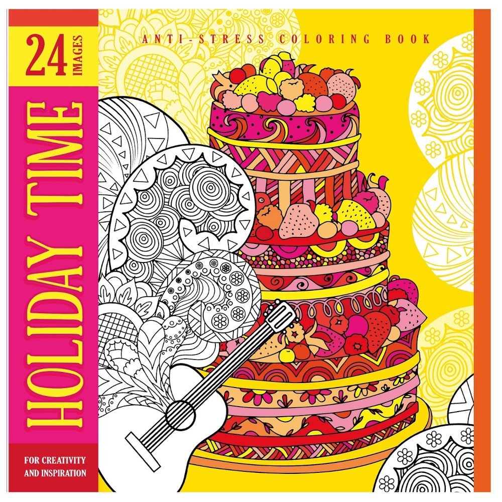 Kolorowanka antystresowa 200x200 12 Holiday Time
