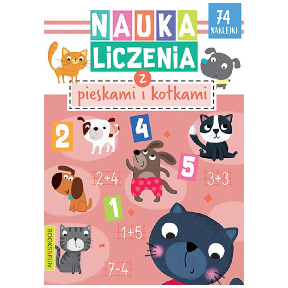Nauka liczenia z pieskami i kotkami