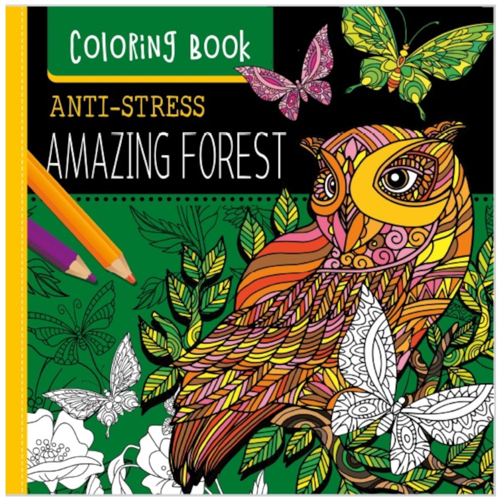 Kolorowanka antystresowa 250x250 Amazing Forest TW