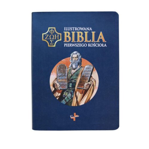 Ilustrowana Biblia pierwszego Kościoła, granatowa