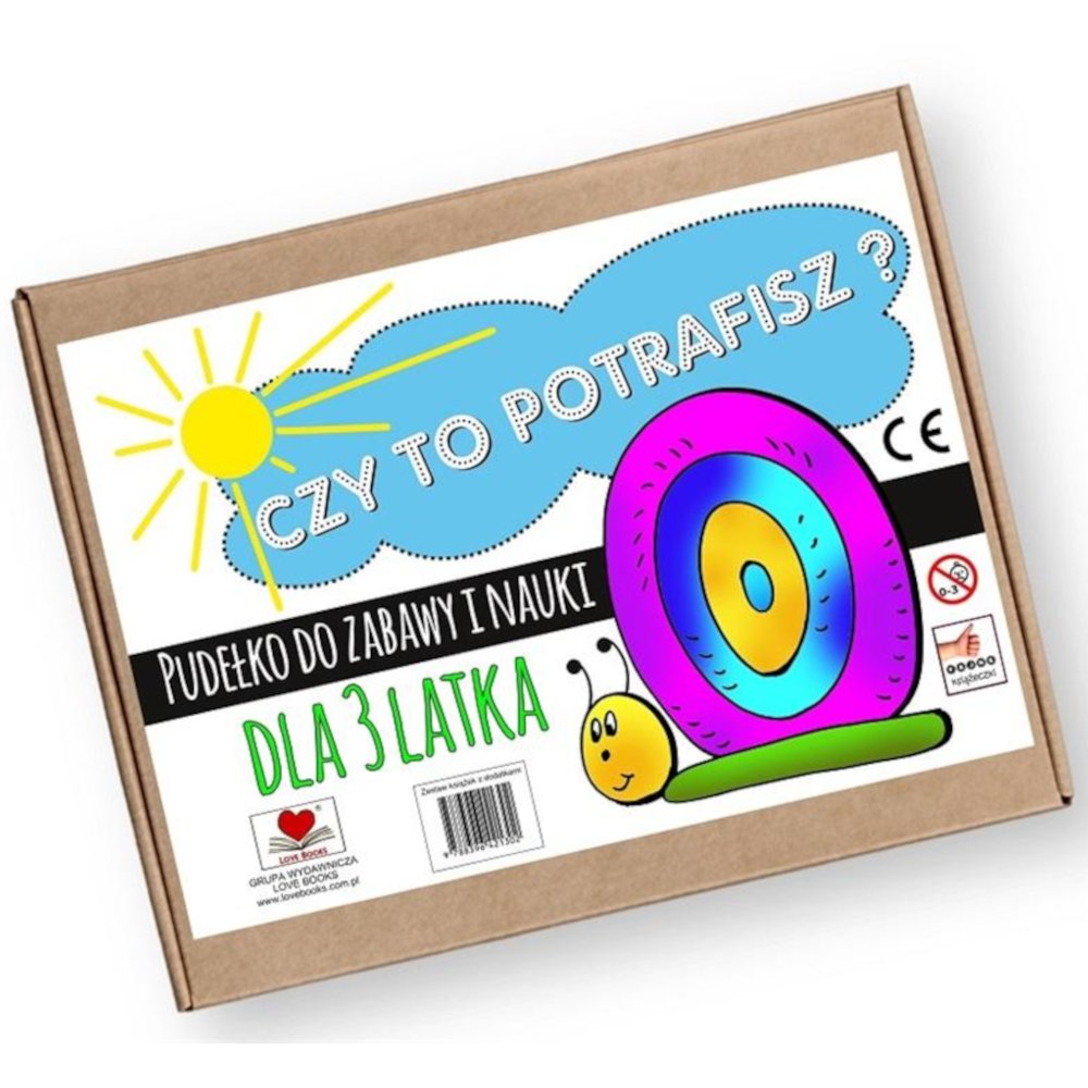 Czy to potrafisz? Pudełko do zabawy i... 3 lata