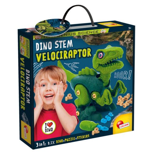 Mały Geniusz - dinozaur Velociraptor