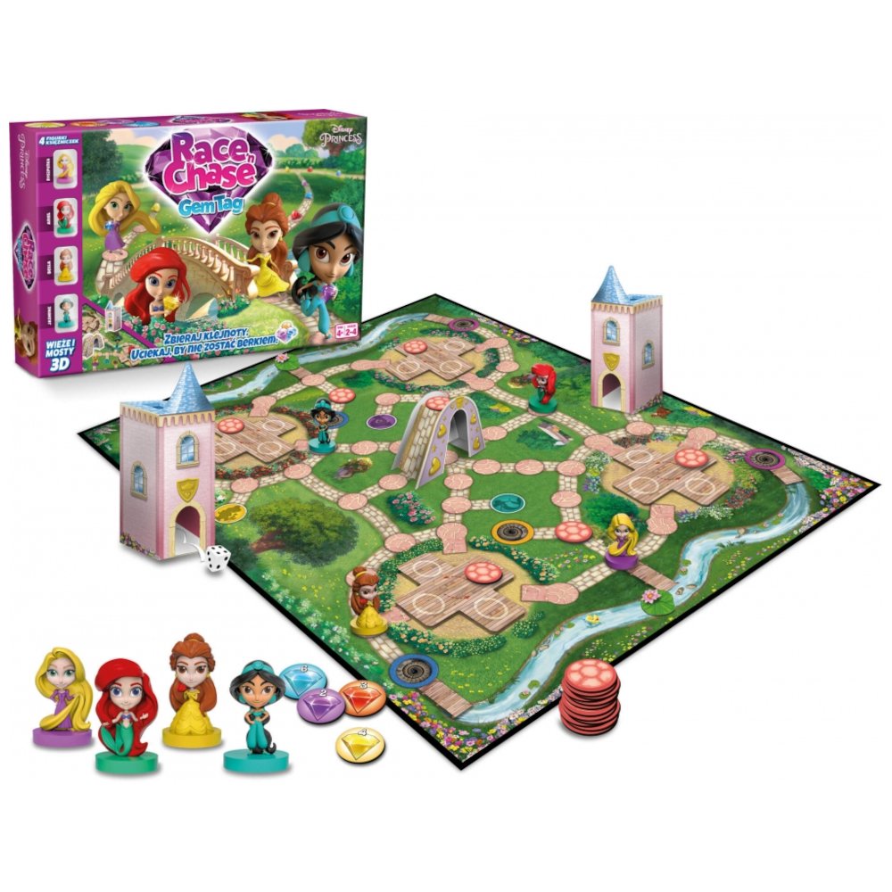 Princess Race N Chase CARTAMUNDI