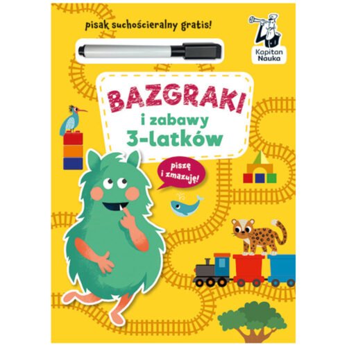 Kapian Nauka Bazgraki i zabawy 3-latków