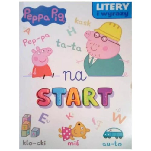 Świnka Peppa. Litery i wyrazy na start