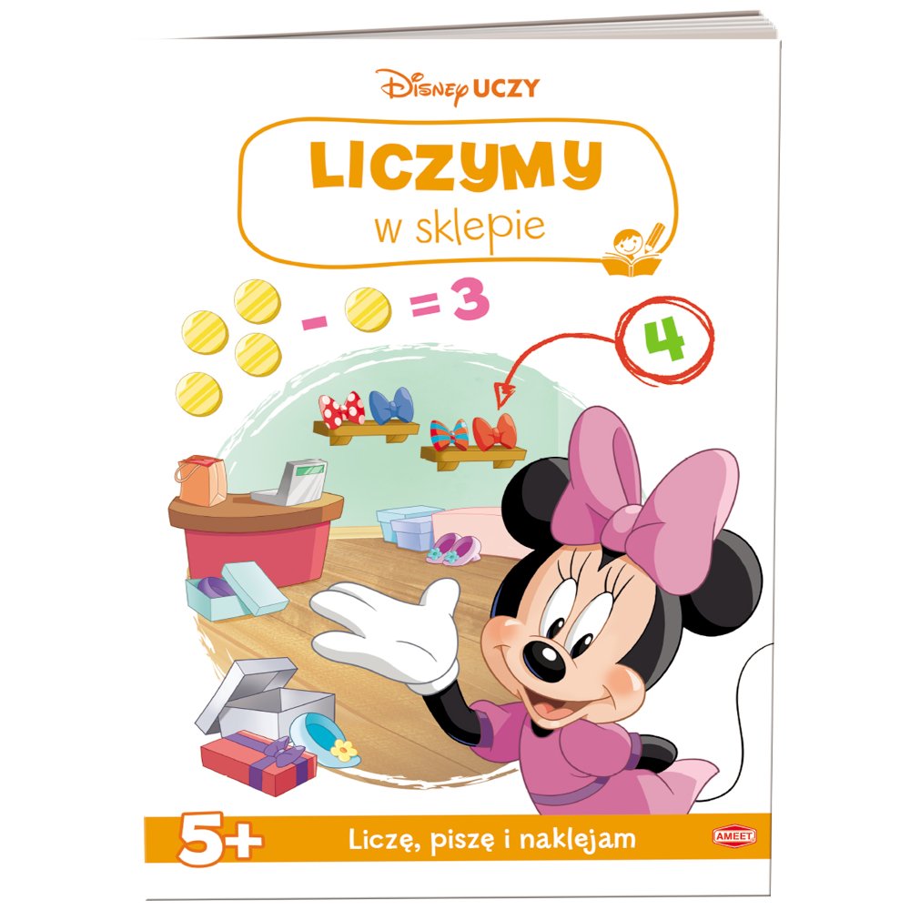 Disney uczy. Minnie. Liczymy w sklepie