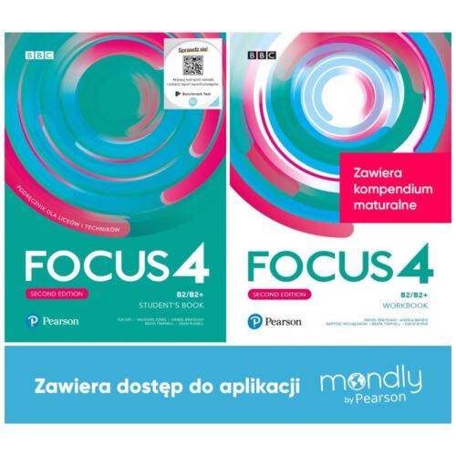 Focus 4 2ed SB + WB + dostęp Mondly