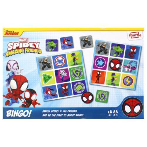 Shuffle Bingo Spidey CARTAMUNDI