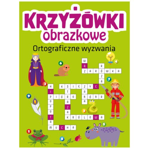 Krzyżówki obrazkowe. Ortograficzne wyzwania