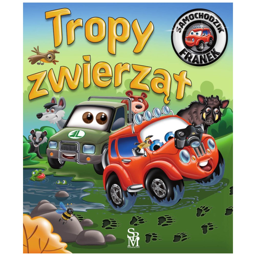 Tropy zwierząt. Samochodzik Franek