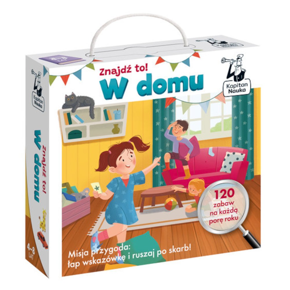 Kapitan Nauka. Znajdź to! W domu