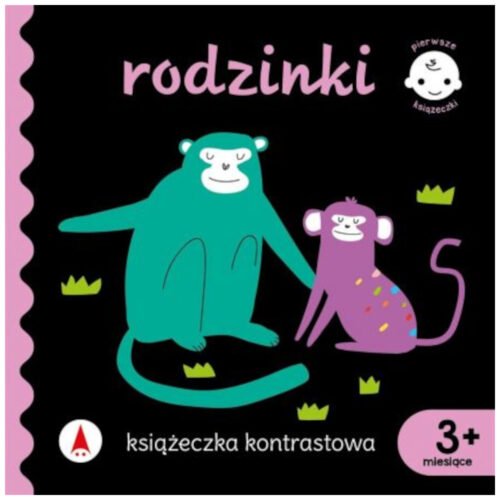 Książeczka kontrastowa. Rodzinki