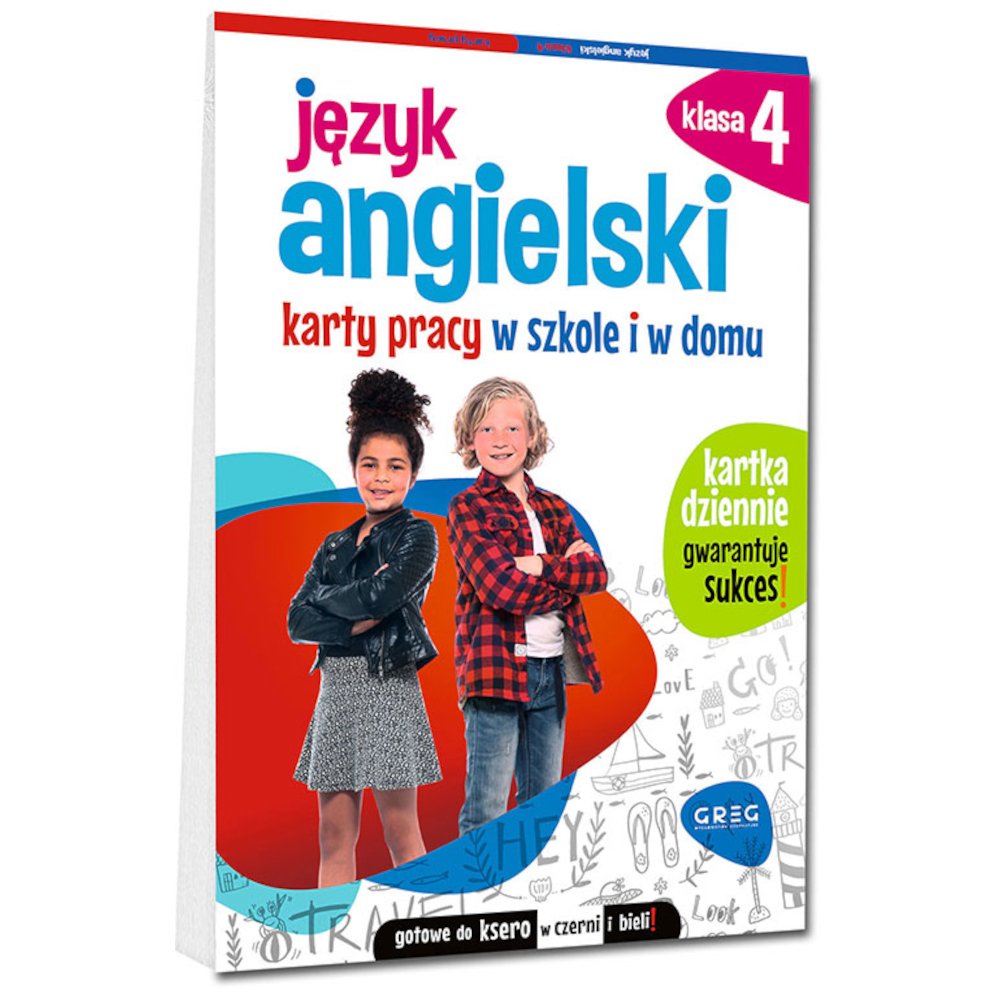 Język angielski Karty pracy w szkole i w domu SP 4