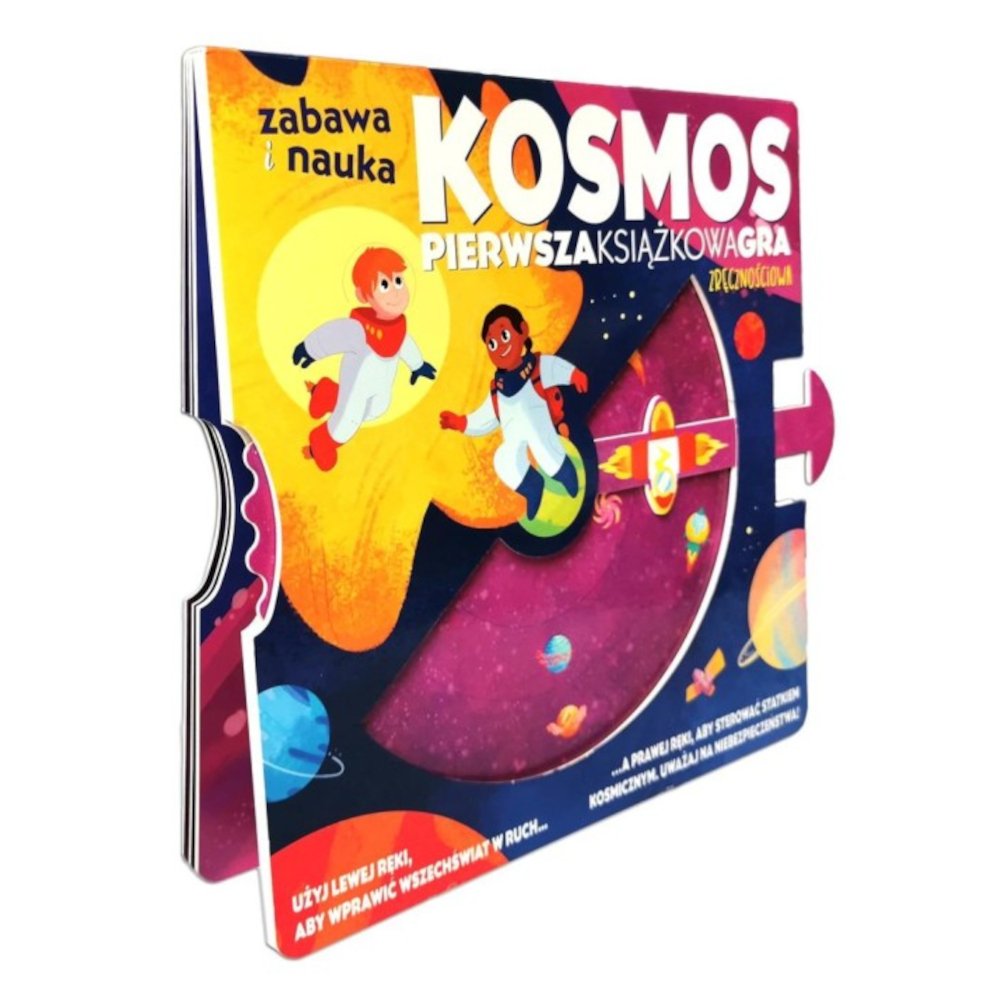 Kosmos. Pierwsza książkowa gra zręcznościowa
