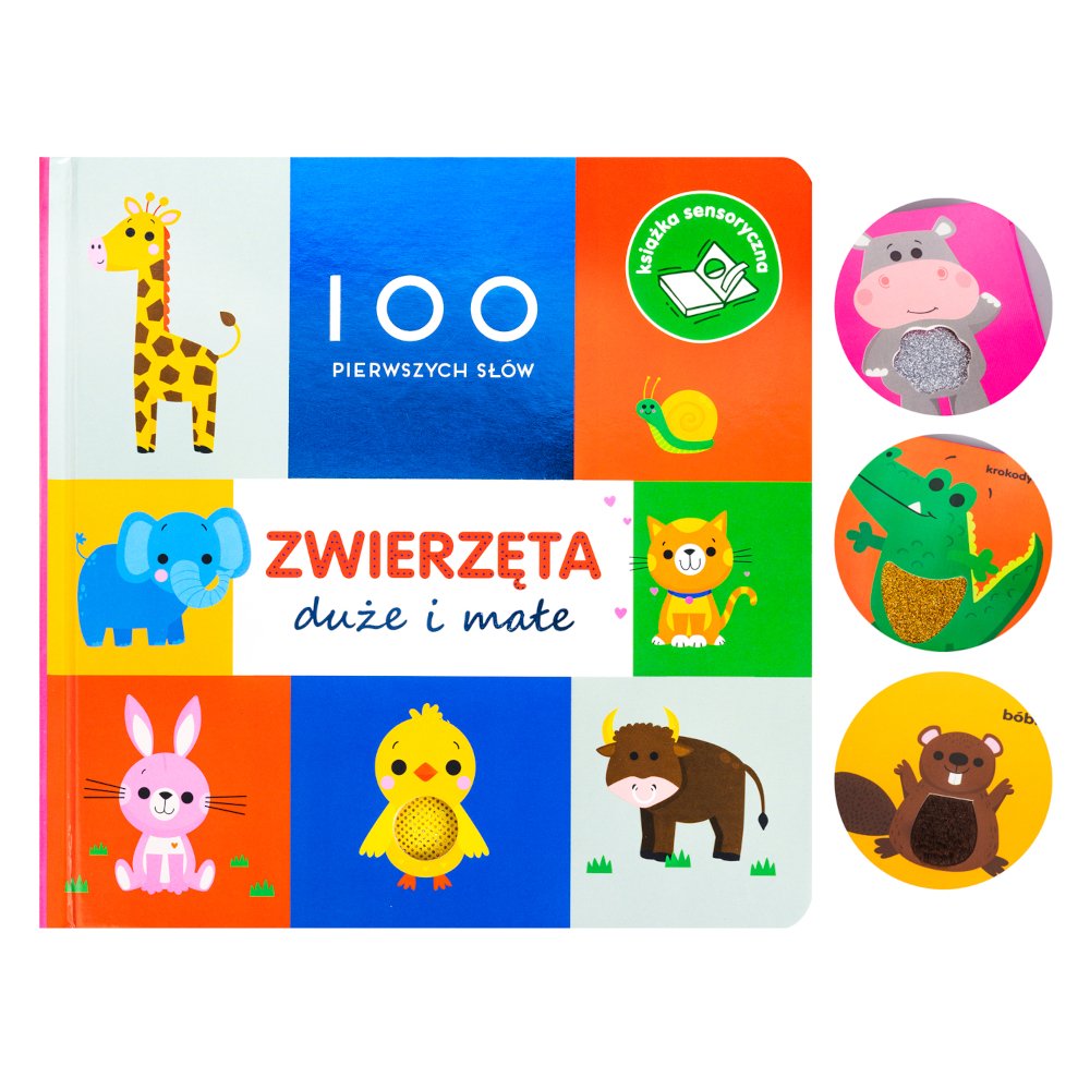 100 Pierwszych S w Zwierz ta Du e I Ma e Planszowki co uk