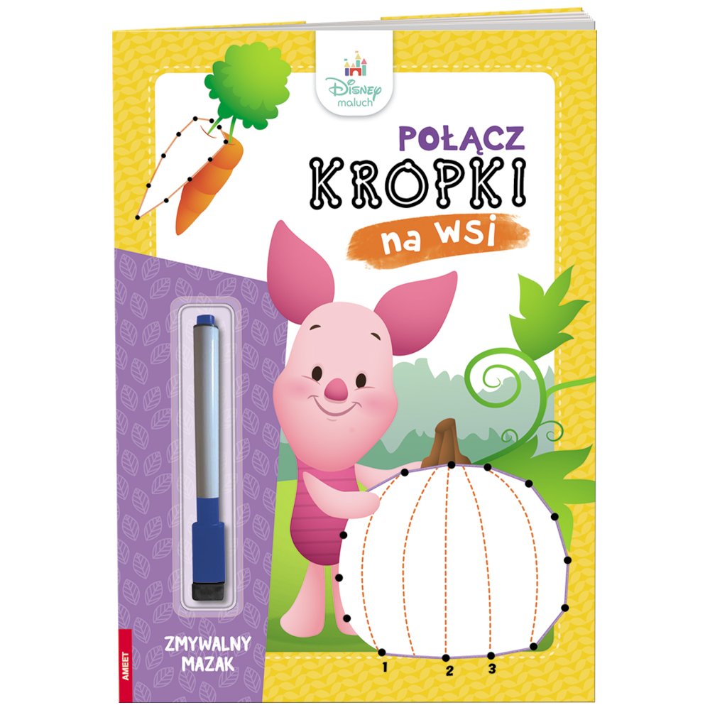 Disney Maluch. Połącz kropki. Na wsi