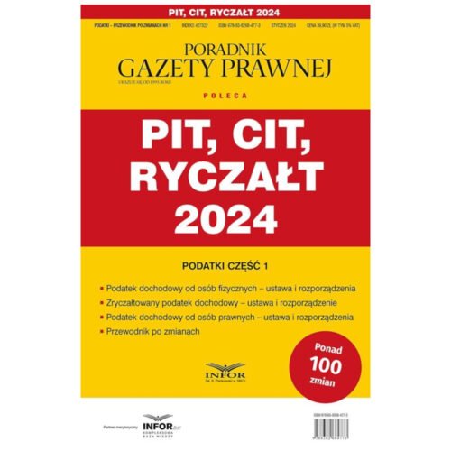 Pit, Cit, Ryczałt 2024 Podatki-Przewodnik..