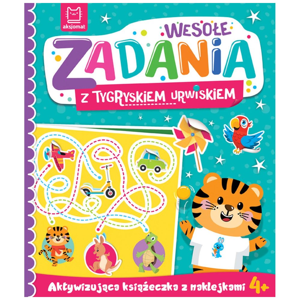 Wesołe zadania z tygryskiem urwiskiem
