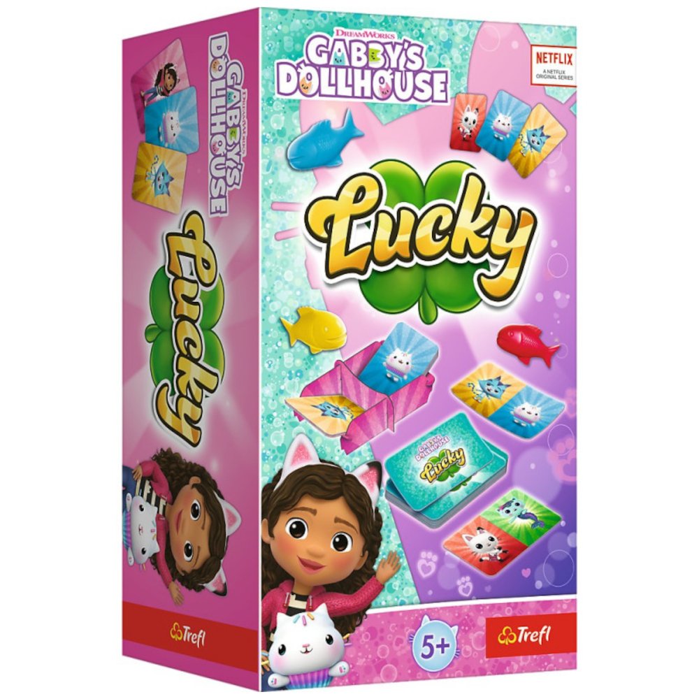 Gra planszowa Lucky Gabby's Dollhouse TREFL