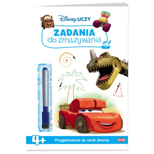 Disney Uczy. Zadania do zmazywania. Auta w trasie