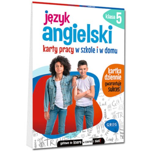 Język angielski Karty pracy w szkole i w domu SP 5