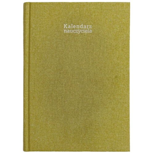 Kalendarz naucz. 2024/2025 A5 tyg. Ekolen seledyn