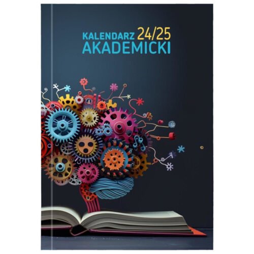 Kalendarz akademicki A5 tyg PCV bezbarwny idea