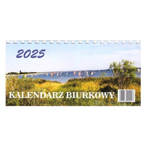 Kalendarz 2025 biurkowy poziomy