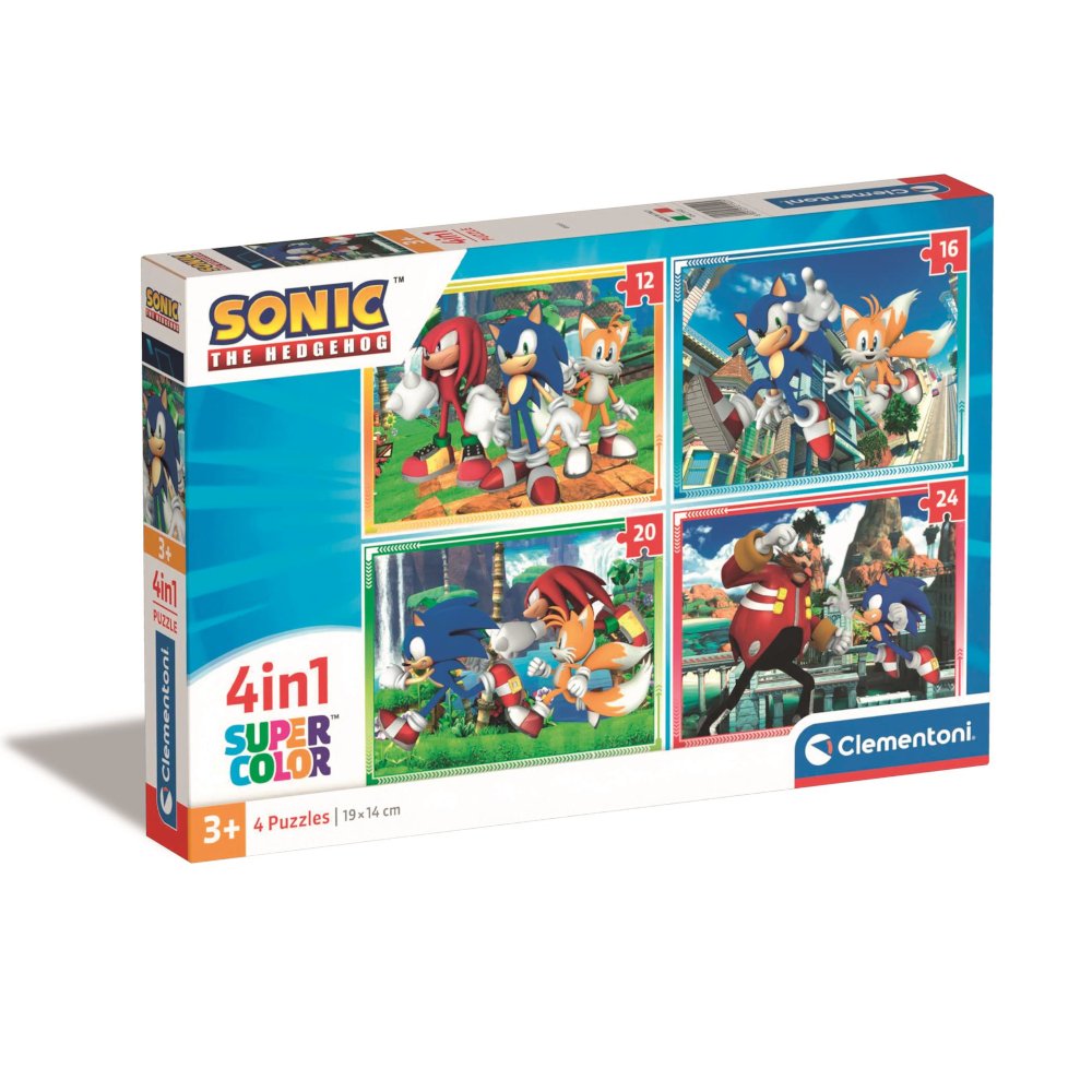 Puzzle 4w1 Super Kolor Sonic