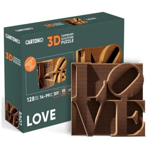 Puzzle 3D kartonowe - Love