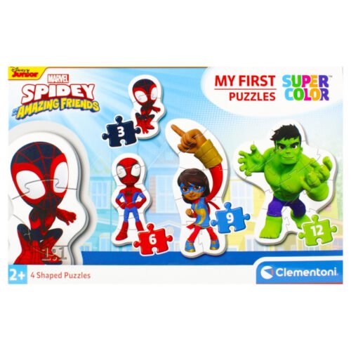 Moje Pierwsze Puzzle Spidey and His Amazing Friend