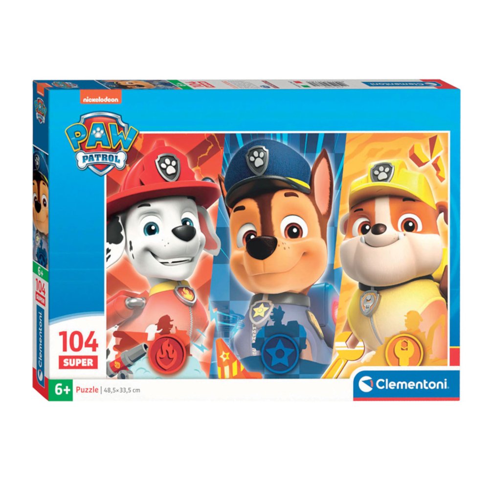 Puzzle 104 Super Paw Patrol
