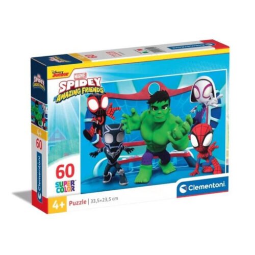 Puzzle 60 Super Kolor Marvel Spidey