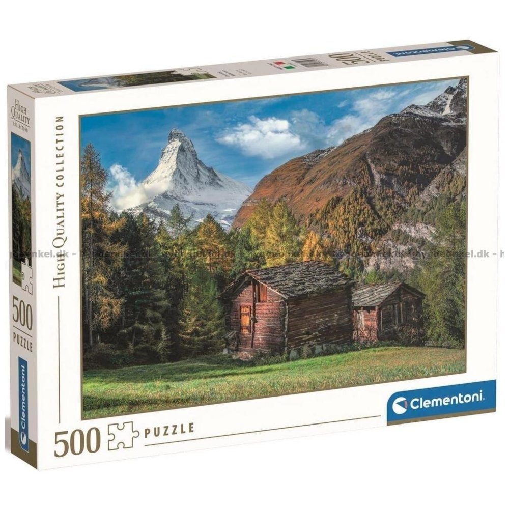 Puzzle 500 HQ Charming Matterhorn
