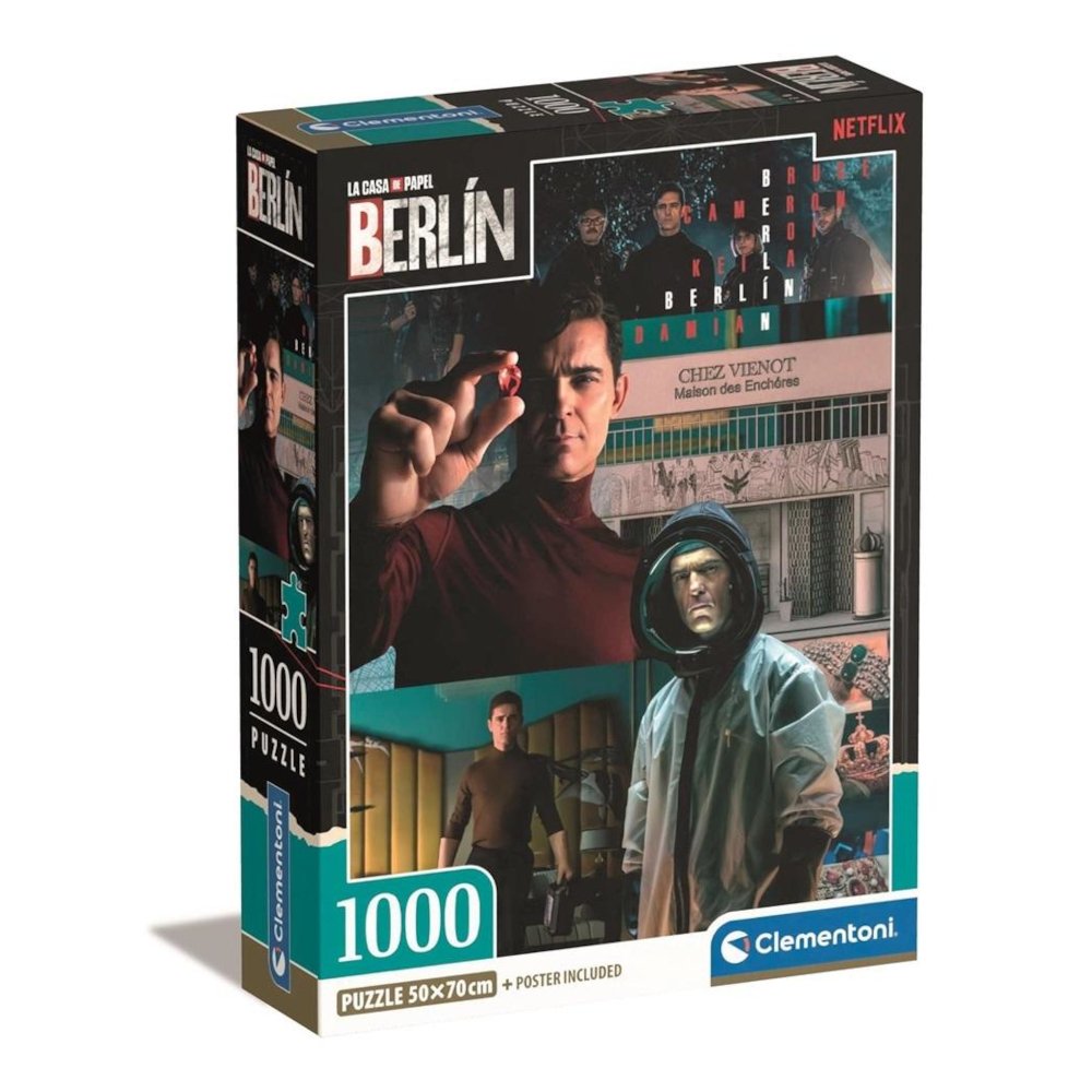 Puzzle 1000 Compact Netflix Berlin