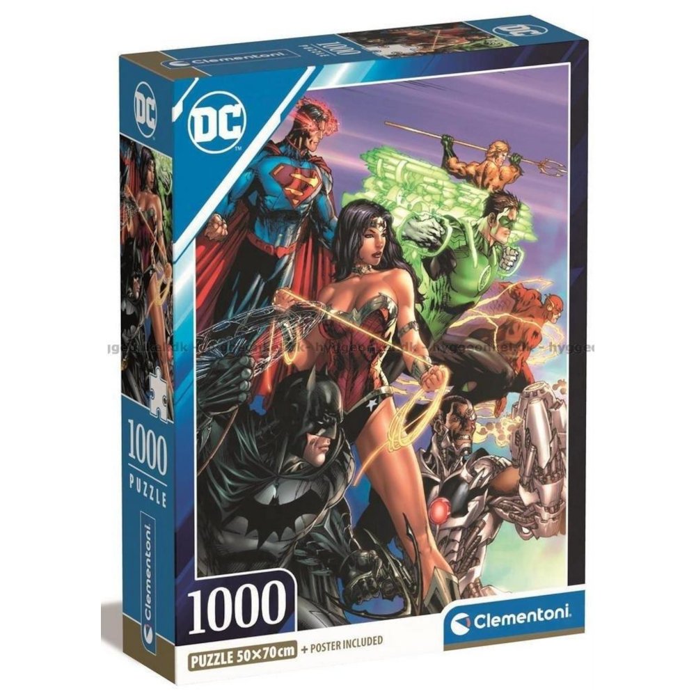 Puzzle 1000 Compact Dc Comics Justice League