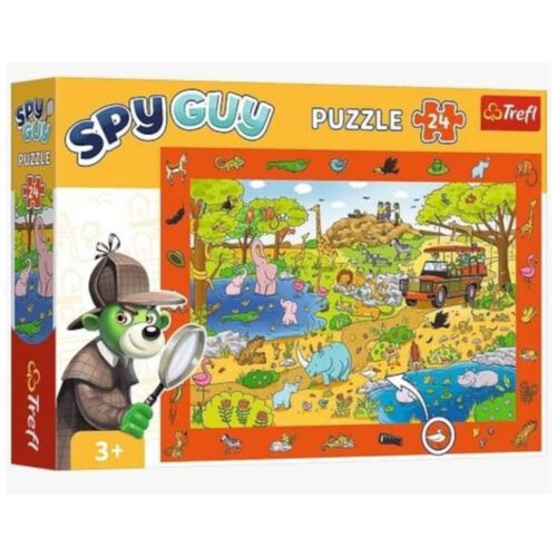 Puzzle 24 Obserwacyjne - Spy Guy Safari TREFL