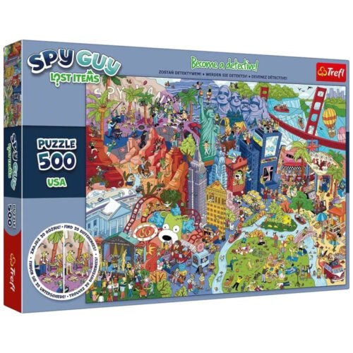 Puzzle 500 Spy Guy USA TREFL