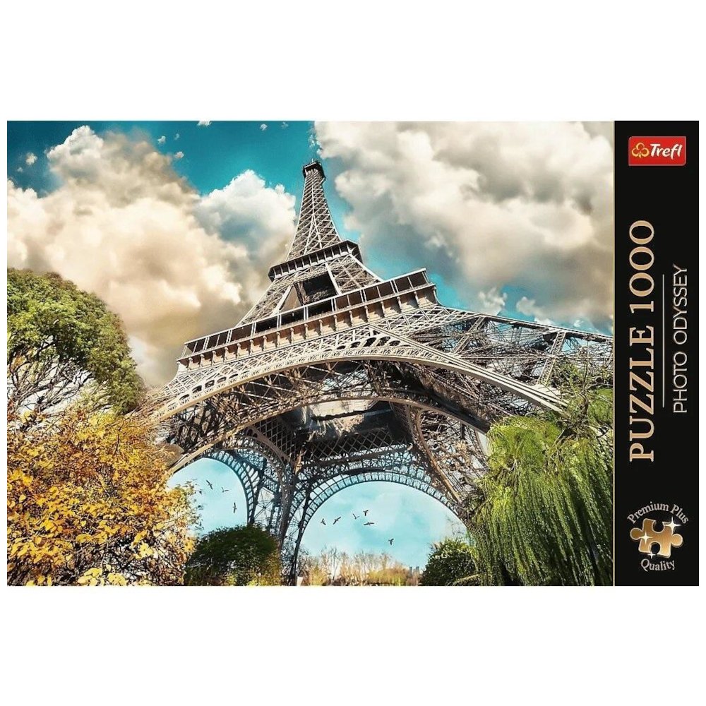 Puzzle 1000 Wieża Eiffel w Paryżu, Francja TREFL